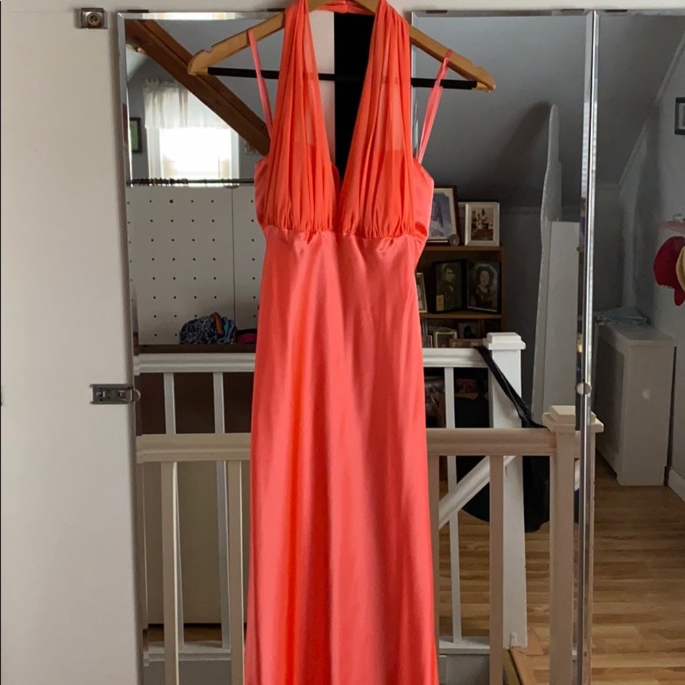 Coral Prom Dress